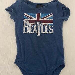 4/$15 Beatles onesie size  12m
